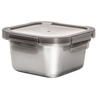 Erin Stainless Steel Square Food Container